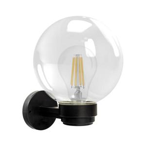 Brilagi - Aplica de perete pentru exterior HARBOR 1xE27/40W/230V IP33 negru/transparent imagine