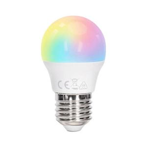 - Bec LED RGBW dimabil G45 E27, 6W, 230V, 3000K + telecomandă imagine