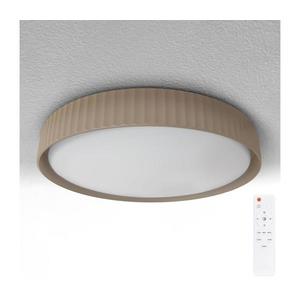 Brilagi - Plafonieră LED dimabilă LUCIA LED/60W/230V Ø 59 cm maro + telecomandă imagine