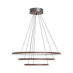 ByRydens 4202250-6003-LED Lustră suspendată pe cablu TRIONE LED/45W/230V, maro, Ø 80 cm imagine