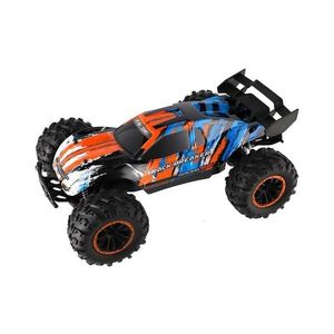 Buggy RC cu telecomandă, 7, 4 V/500 mAh, albastru/oranj imagine