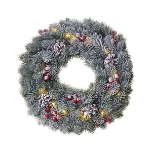 Decorațiune LED de Crăciun 20xLED/2xAA d. 38 cm imagine