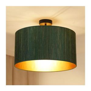 Brilagi - Plafonieră BOSTON ROLLER 1xE27/15W/230V pr. 45 cm verde/auriu imagine