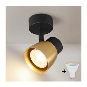 Brilagi - Spot LED RGBW dimerizabil NUGGET 1xGU10/6W/230V negru/auriu imagine