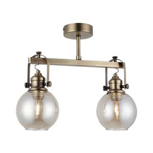 Plafonieră aplicată POLINO 2xE27/40W/230V bronz imagine