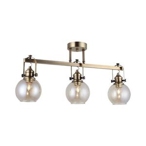 Plafonieră POLINO 3xE27/40W/230V bronz imagine