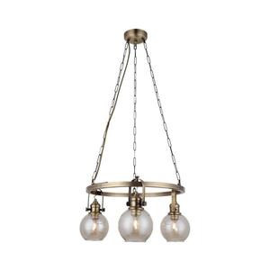 Candelabru pe lanț POLINO 3xE27/40W/230V bronz imagine