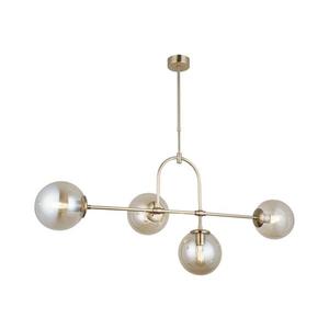 Lustră pe tijă POLINO, 4xE27/40W/230V, finisaj auriu imagine