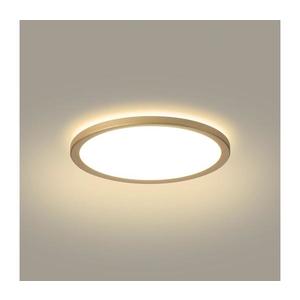 Brilagi - Corp de iluminat LED pentru baie ULTRA SLIM, 12W, 230V, Ø 22, 5 cm, auriu, IP54 imagine