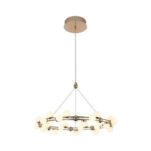 Lustră LED suspendată pe cablu MARS LED/50W/230V 3000K aurie imagine