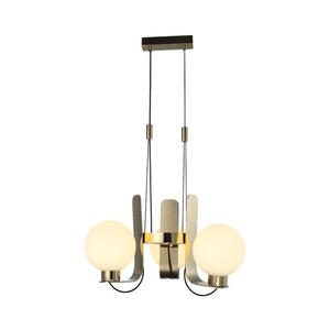 Lustră suspendată pe cablu REGGIO 3xE27/40W/230V, aurie imagine