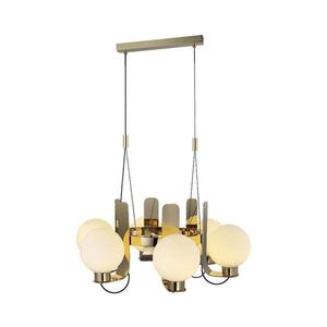 Lustră pe cablu REGGIO, 6 x E27, 40 W, 230 V, auriu imagine