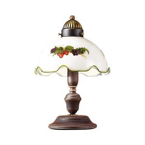 Kolarz 731.73.113 - Lampă de masă NONNA 1xE27/75W/230V vin/căpșuni imagine