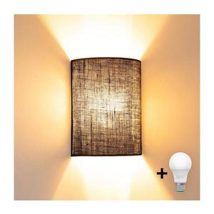 Brilagi - Aplică de perete LED BOHO STYLE 1xE27/15W/230V maro imagine
