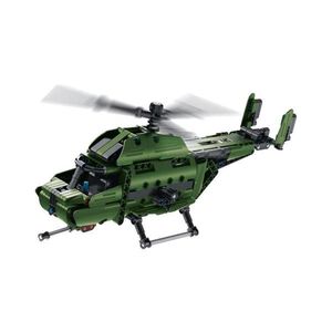 iM.Master - Set de construcție elicopter 2 în 1 cu propulsie mecanică, 393 piese imagine