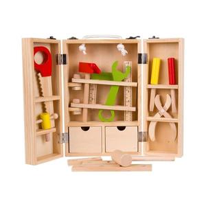 Set de unelte din lemn în valiză – 30 piese imagine