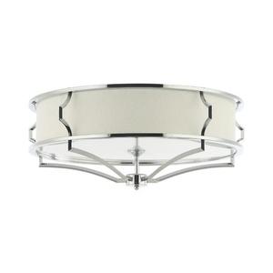 Open Design OR84412 - Plafonieră STESSO, 4 socluri E27, 12 W/230 V, Ø 65 cm, crom/alb imagine