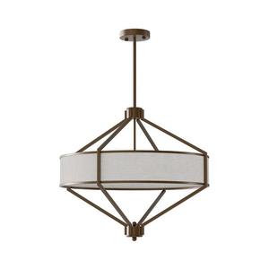 Open Design OR85846 - Candelabru pe tijă ZUNDO, 4xE27/15W/230V, maro/bej imagine