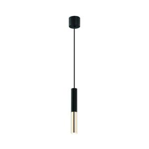 Open Design OR80810 - Pendul SLIMI pe cablu 1xG9/3, 5W/230V negru/auriu imagine
