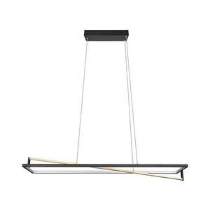 Trio - Lustră LED reglabilă suspendată pe cablu EDGE LED/35W/230V 2300/3000/4000K, negru imagine