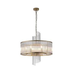 Searchlight 11600-6GO - Lustru cu lanț LARA, 6 x E14, 60 W, 230 V imagine