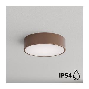 Brilagi - Plafonieră pentru baie CLARE, 2xE27/24W/230V, Ø 30 cm, IP54, maro imagine