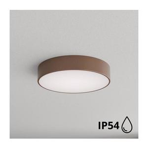 Brilagi - Plafonieră pentru baie CLARE, 3xE27/24W/230V, Ø 40 cm, IP54, maro imagine