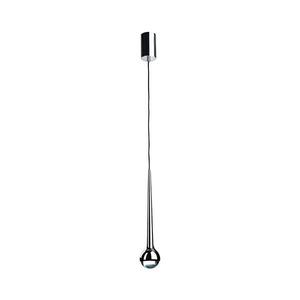 Lustră LED suspendată pe cablu CAPPI Open Design OR80261, 5W/230V, negru/crom imagine