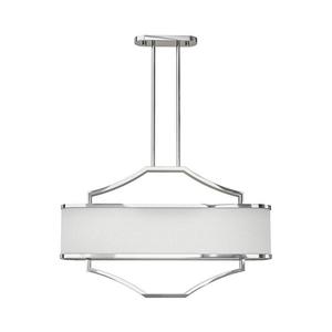 Open Design OR84849 - Lustră pe tijă GERDO OVALE 6xE14/12W/230V crom lucios/alb imagine