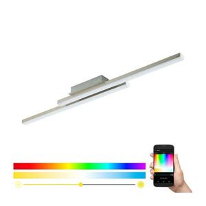Eglo 55971 - Plafonieră LED RGBW FRAIOLI-C, dimabilă, 34 W, 230 V, finisaj cromat, cu telecomandă imagine