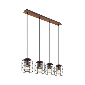 Globo 54037-4H - Lustră WILLA pe cablu, 4xE27/40W/230V imagine
