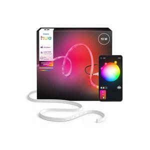 Philips Hue Flux bandă LED RGBW dimmabilă pentru exterior, 10 m, 30 W, 230 V, 2200–6500 K, IP67 imagine