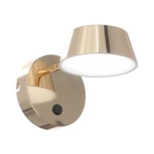 Lampă de perete LED TIMO, 6W/230V, 3000/4500/6500K, alamă - Open Design OR86539 imagine