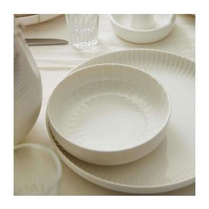 Set de masă 18 piese, alb, din porțelan imagine