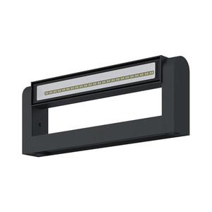 Brilagi - Aplica LED de exterior SALERNO, 12W/230V, 35, 5 cm, antracit, IP65 imagine