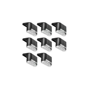 SET 8x corp de iluminat LED solar pentru scări LED/0, 06W/1, 2V 3000K IP44 600 mAh imagine