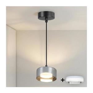 Brilagi - LED Pendul suspendat pe cablu AURA LUX 1xGX53/30W/230V negru/fumuriu imagine