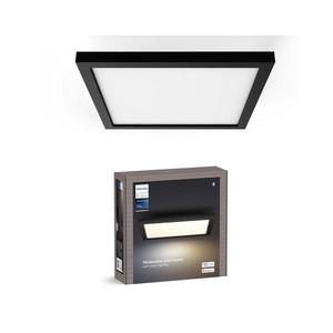 Philips Hue AURELLE - plafonieră LED dimmabilă, 19W/230V, 30x30 cm, negru imagine