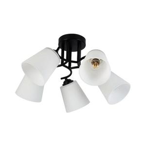 Lustră aplicată PAFOS 5xE27/15W/230V neagră imagine