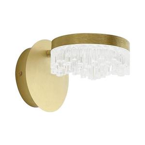 Aplica de perete LED/4W/230V aurie imagine