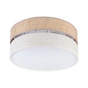 Plafonieră SIRJA DOUBLE BOHO 2xE14/15W/230V Ø 35 cm bej/crem imagine