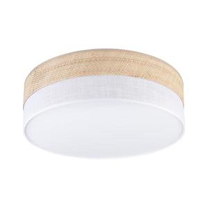 Plafonieră SIRJA BOHO 2xE27/15W/230V, Ø 45 cm, bej/alb imagine