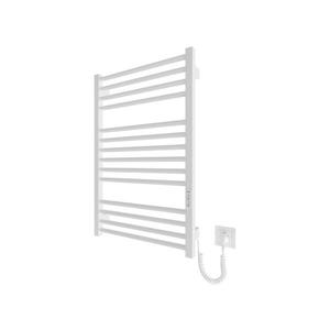 Radiator de baie tip scară HF DERBY 170W/230V 77x53 cm, alb, cu conectare pe partea dreaptă imagine