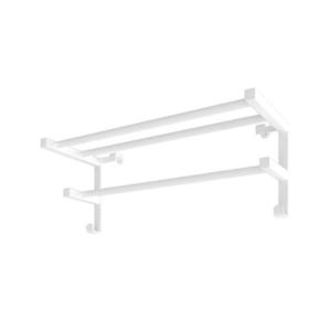 HF SHEFFIELD Suport pentru prosoape pentru radiator de baie, 52 x 20, 4 cm, alb imagine