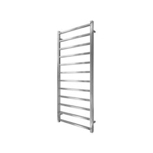 Radiator de baie tip scară INOX TOKIO, 233 W / 230 V, 117 x 53 cm, oțel inoxidabil / crom lucios imagine