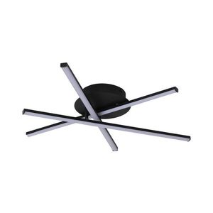 Plafonieră LED STICK/12W/230V negru imagine