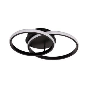 Plafonier LED TITANO LED/12W/230V negru imagine