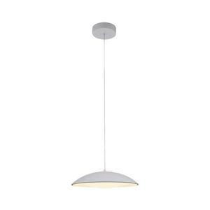Schöner Wohnen LENTE 14606-16 – lampă suspendată LED dimabilă pe cablu, 17 W, 230 V, Ø 40 cm, albă imagine