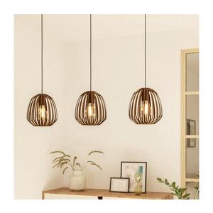 Eglo 901098 - Pendul pe cablu ESPINAL, 3xE27/40W/230V, bronz imagine