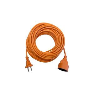 Prelungitor LINEA G, 1 priză, 20 m, portocaliu imagine